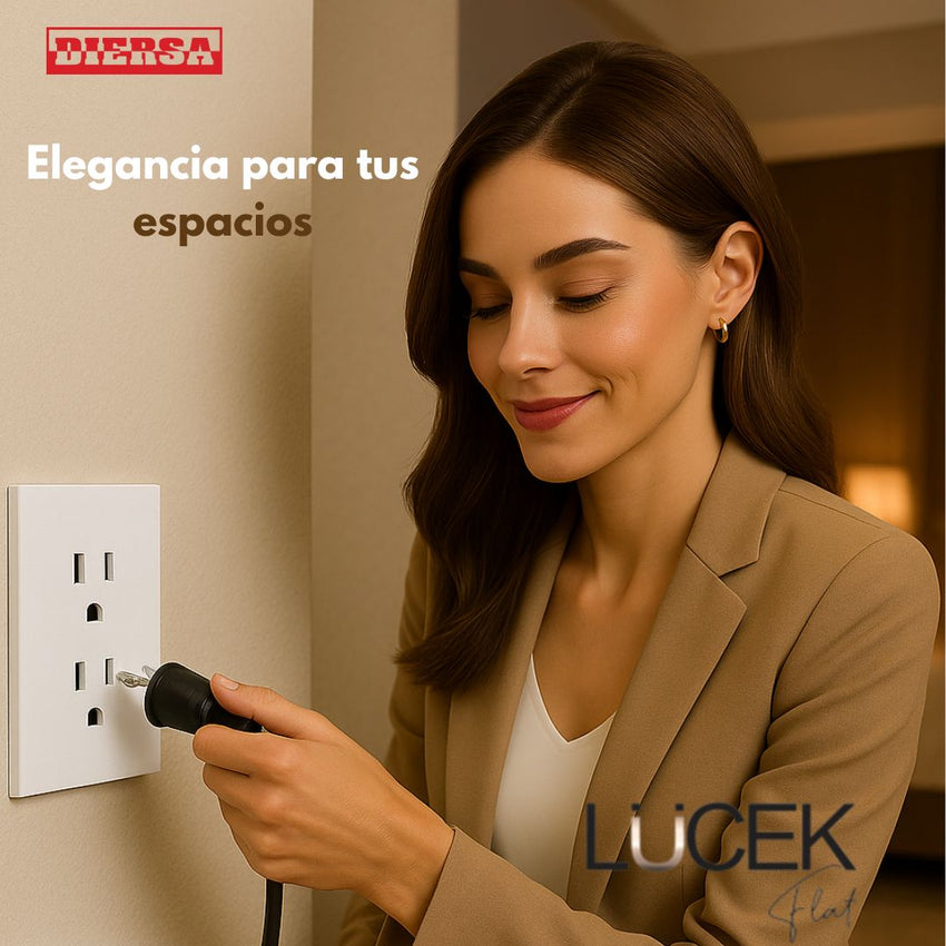 Pack x12 | Lucek Flat BF06 2 Contactos