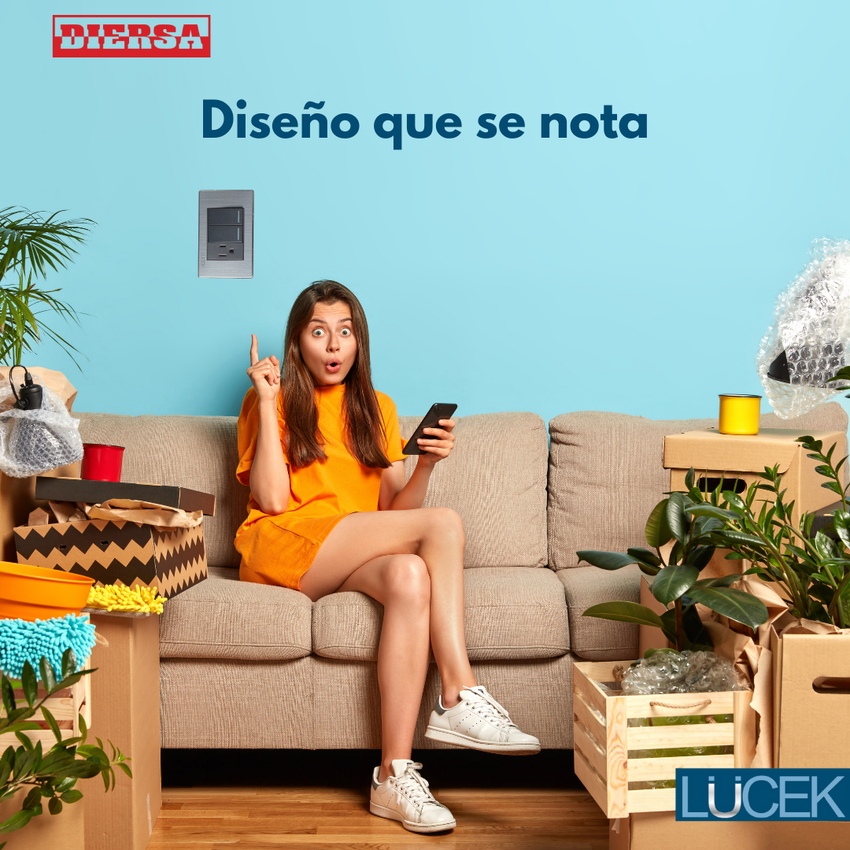 Pack x10 | Lucek Premium BP19 MP y MA con 2 Interruptores + 1 Contacto