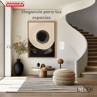 Pack x12 | Lucek Flat BF02/3 Placa Apagador Sencillo y Escalera