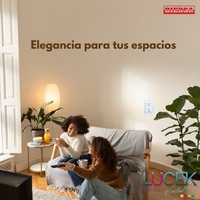 Pack x10 | Lucek Flat BP06 Cristal contacto Duplex