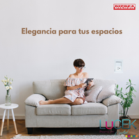 Pack x10 | Lucek Flat BP07 Cristal Apagador Sencillo + Contacto