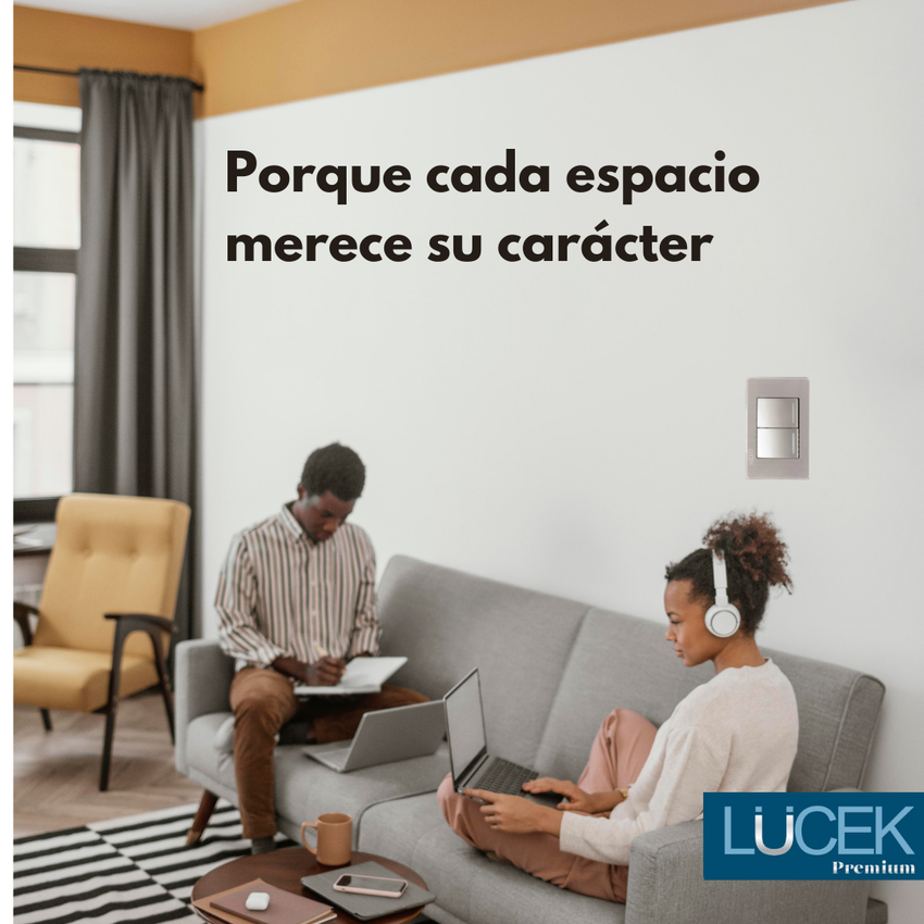 Pack x10 | Lucek Premium BP02 MP y MA con 2 Apagadores Sencillos Anodizadas