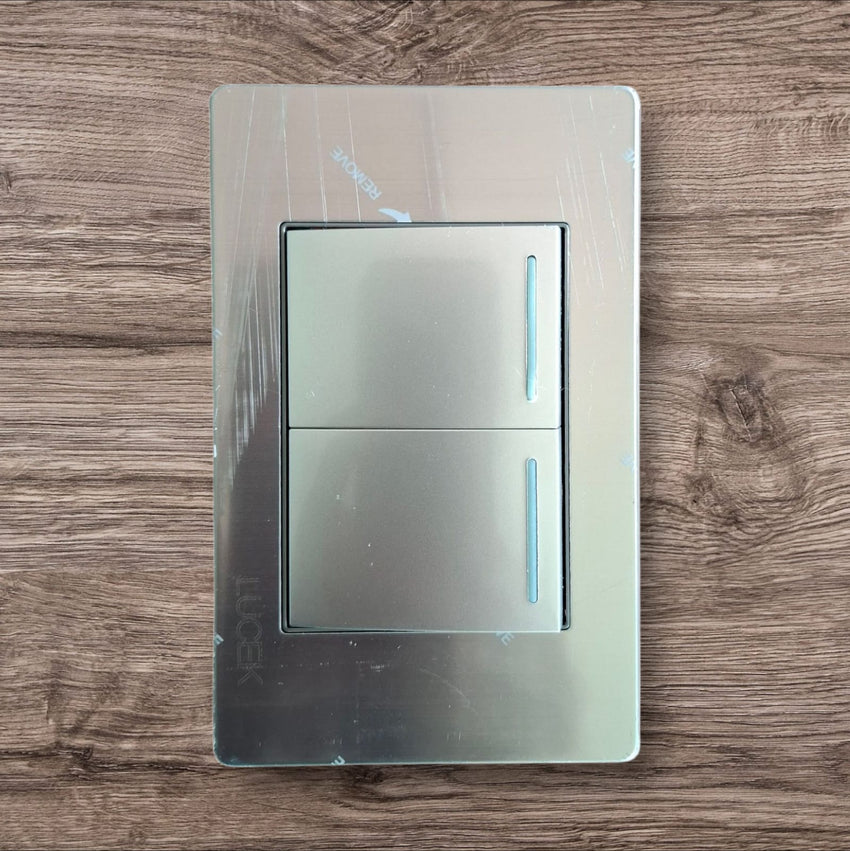 Pack x10 | Lucek Premium BP02 MP y MA con 2 Apagadores Sencillos Anodizadas