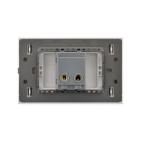 Pack x12 | Lucek Flat BF01 Placa Apagador Sencillo