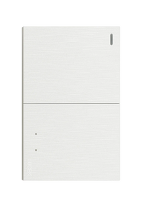 Pack x12 | Lucek Flat BF02/3 Placa Apagador Sencillo y Escalera