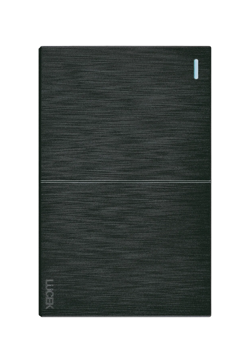 Pack x12 | Lucek Flat BF02 – 2 Apagadores Sencillos