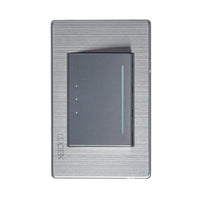 Pack x10 | Lucek Premium BP01/3 MP y MA con 1 Apagador Escalera Anodizadas