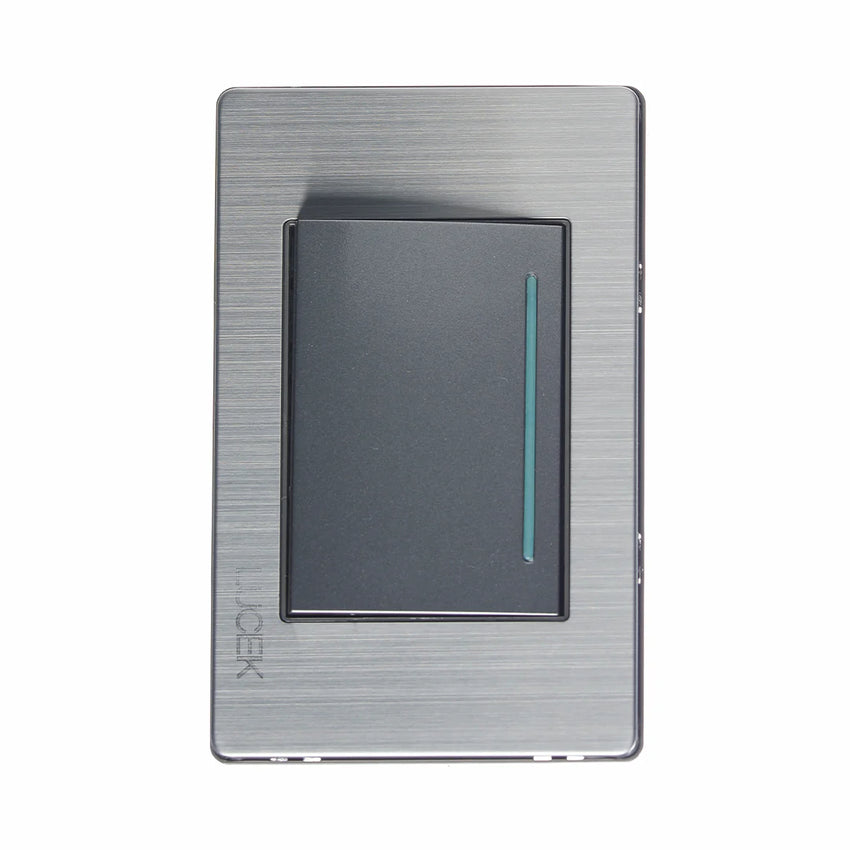 Pack x10 | Lucek Premium BP01 MP y MA con 1 Apagador Sencillo