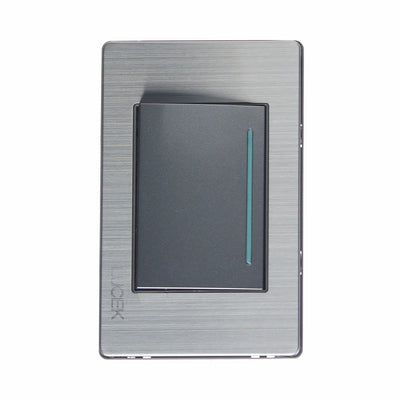 Pack x10 | Lucek Premium BP01 MP y MA con 1 Apagador Sencillo