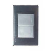 Pack x10 | Lucek Premium BP02 MP y MA con 2 Apagadores Sencillos Anodizadas