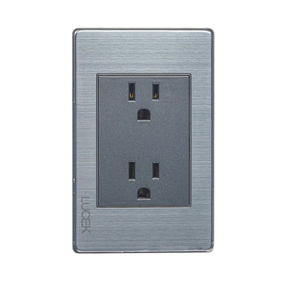 Pack x10 | Lucek Premium BP06 MP y MA con Contacto Duplex Anodizadas