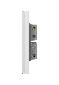 Pack x12 | Lucek Flat BF02 – 2 Apagadores Sencillos