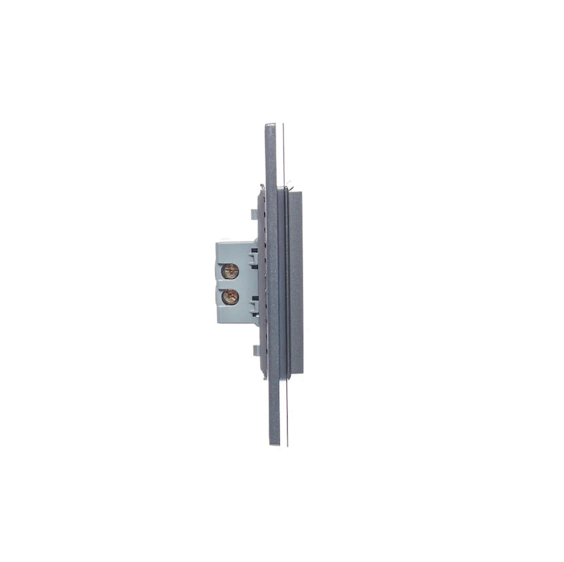 Pack x10 | Lucek Flat BP01/3 Cristal con 1 Apagador Escalera