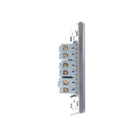 Pack x10 | Lucek Premium BP03/3 MP y MA con 2 Apagadores Sencillos y 1 Escalera Anodizadas