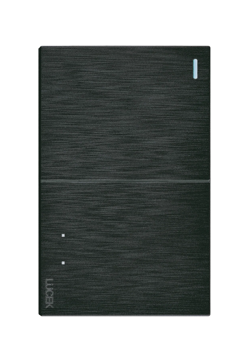 Pack x12 | Lucek Flat BF02/3 Placa Apagador Sencillo y Escalera