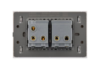 Pack x12 | Lucek Flat BF02/3 Placa Apagador Sencillo y Escalera